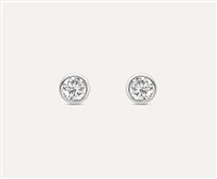 Boucles d'oreilles Stroili Oro in Or blanc Zircone 1425421